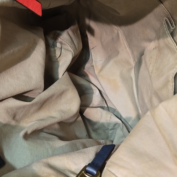 Coach Women Restored Larger Duffle Multicolor Shoulder Bag Purse Leather - Picture 12 of 16